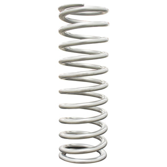 compare product QA1 2-1/2in ID High Travel Spring - 14in Length x 350lbs/in - Silver Powder Coated