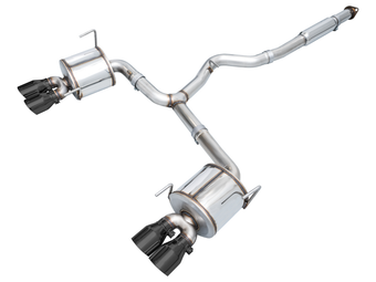 compare product AWE Tuning 2022+ VB Subaru WRX Touring Edition Exhaust - Diamond Black Tips
