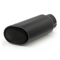 Banks Power Tailpipe Tip Kit - SS Obround Slash Cut - Black - 4in Tube - 5in X 6in X 14in - My Store