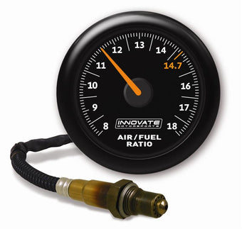 compare product Innovate MTX-AL Analog Air/Fuel Ratio Gauge Kit - Black Dial