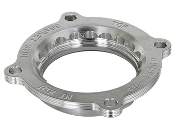 compare product aFe Silver Bullet Throttle Body Spacer 2018+ Jeep Wrangler (JL) V6 3.6L