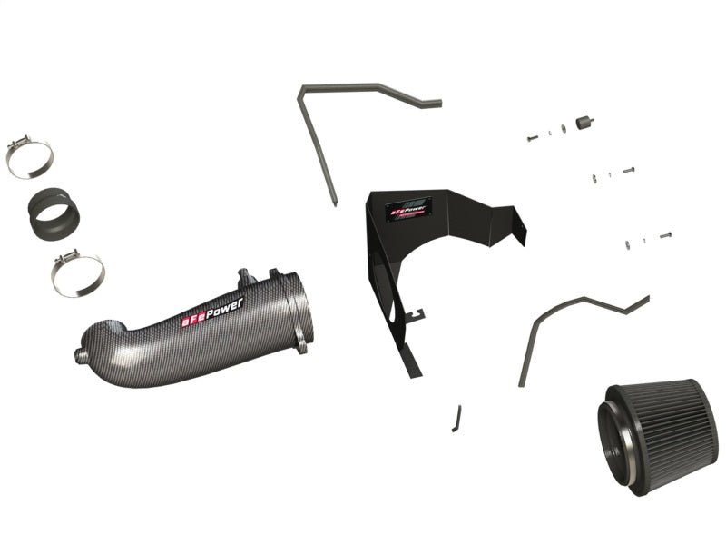 aFe POWER Magnum FORCE Carbon Fiber Stage 2 Track Series Pro Dry S CAIS - 11 - 18 Dodge Challenger V8 - My Store