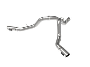 compare product aFe Large Bore-HD 4in 409SS DPF-Back Exhaust System w/Polished Tips 20 GM Diesel Trucks V8-6.6L