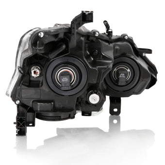 compare product ANZO 2013-2015 Nissan Altima Projector Headlight Black Amber