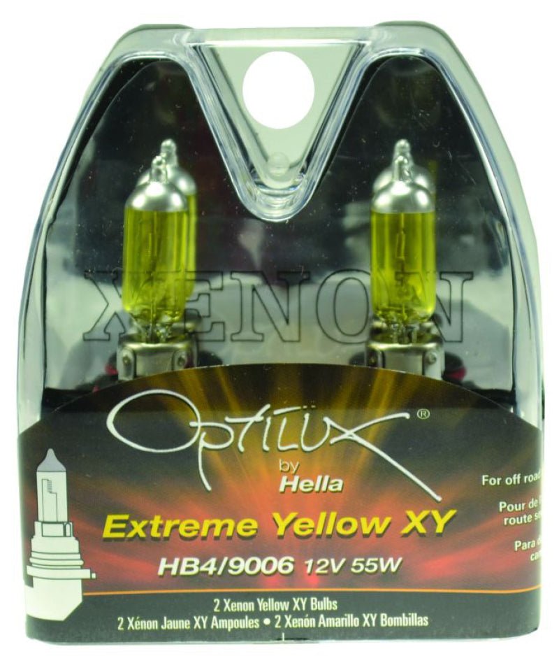 Hella Optilux HB4 9006 12V/55W XY Xenon Yellow Bulb - My Store