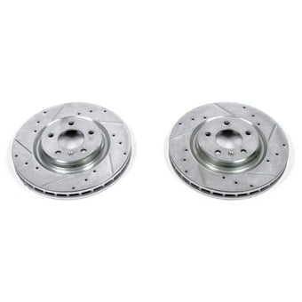 compare product Power Stop 05-08 Pontiac Grand Prix Front Evolution Drilled & Slotted Rotors - Pair