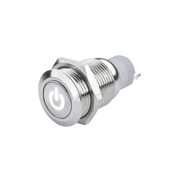 compare product Oracle Power Symbol On/Off Flush Mount LED Switch - White