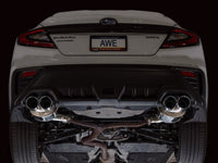 AWE Tuning 22 - 25 Subaru VB WRX Touring Edition Axle - Back Exhaust - Chrome Silver Tips - My Store