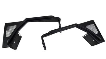 compare product Fishbone Offroad 97-06 Jeep Wrangler Steel Tube Fender Front/Rear - Blk Txtred Powdercoat (Set Of 4)