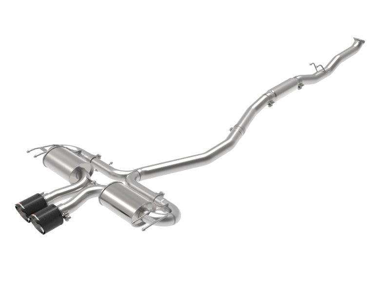 aFe Takeda 3in 304 SS Cat - Back Exhaust System w/CF Tips 17 - 20 Honda Civic Sport L4 - 1.5L (t) - My Store