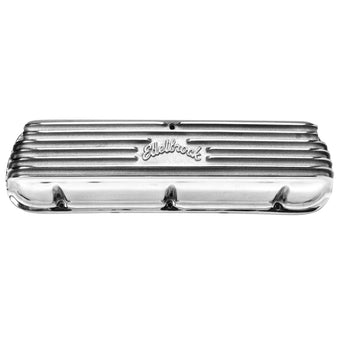 compare product Edelbrock Valve Cover Classic Series Ford 1962-95 221 351W V8 Polshed