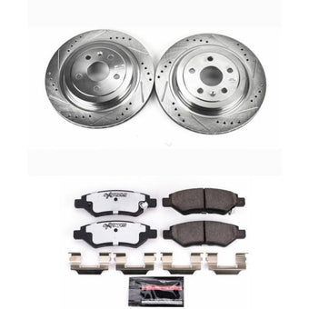 compare product Power Stop 08-14 Cadillac CTS Rear Z26 Street Warrior Brake Kit