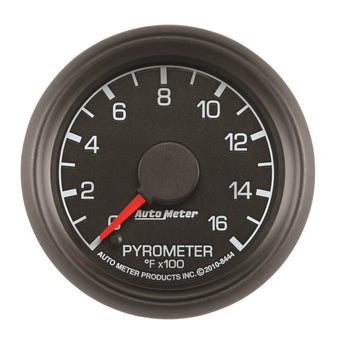 compare product Autometer Factory Match Ford 52.4mm Full Sweep Electronic 0-1600 Deg F EGT/Pyrometer Gauge