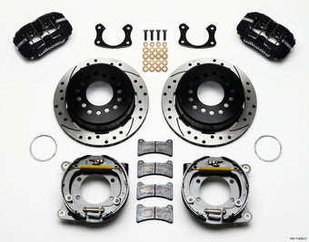 compare product Wilwood Dynapro Low-Profile 11.00in P-Brake Kit Drilled New Big Ford 2.50in Off Front Mount