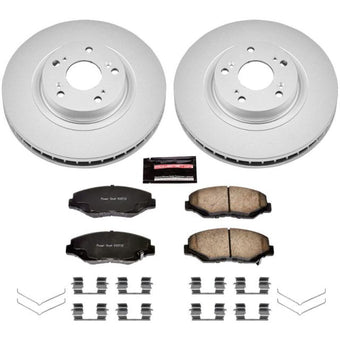 compare product Power Stop 13-15 Acura ILX Front Z17 Evolution Geomet Coated Brake Kit