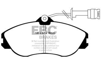 compare product EBC Brakes Greenstuff 2000 Series Sport Pads