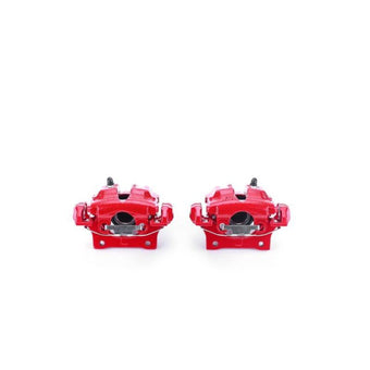 compare product Power Stop 2006 BMW 325i Rear Red Calipers w/Brackets - Pair