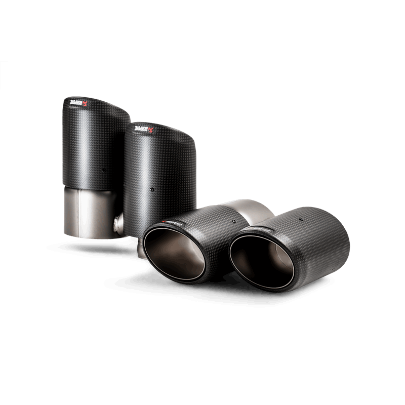 Akrapovic 2018+ Porsche Cayenne V6 (536) Tail Pipe Set (Carbon) - My Store