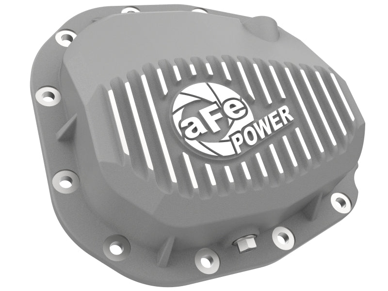aFe Street Series Rear Differential Cover Raw w/ Fins 15 - 19 Ford F - 150 (w/ Super 8.8 Rear Axles) - My Store