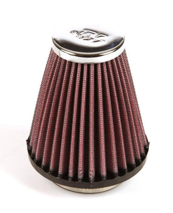 compare product K&N Universal Clamp-On Air Filter 2-1/8in Flange 3-1/2in Base 2in Top 4in Height