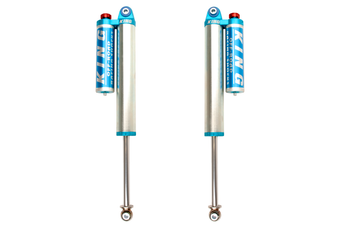 compare product King Shocks 2011+ Chevrolet Silverado 2500/3500/HD Rear 2.5 Dia Piggyback Res Shock w/Adj (Pair)