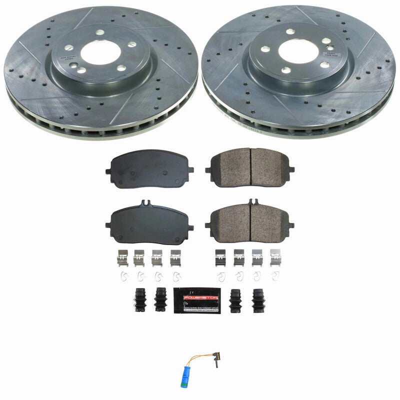 Power Stop 19 - 22 Mercedes - Benz A220 Front Z23 Evolution Brake Kit - My Store