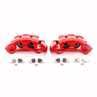 compare product Power Stop 00-05 Ford Excursion Front Red Calipers w/Brackets - Pair