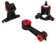 Innovative 11 - 15 Honda CR - Z L - Series Black Steel Mounts 75A Bushings - My Store