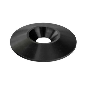 compare product Moroso 1.25in Taper Washer - Black Anodized (10 Pack w/o Hardware)