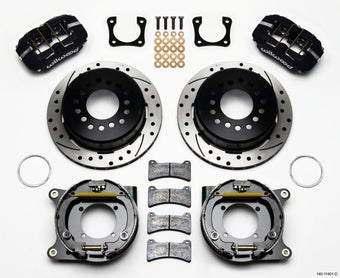 compare product Wilwood Dynapro Low-Profile 11.00in P-Brake Kit Drilled Chevy 12 Bolt Spcl 2.81in Offset