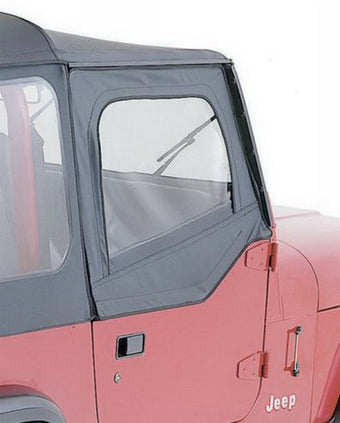 compare product Rampage 1987-1995 Jeep Wrangler(YJ) Door Skins - Black Denim