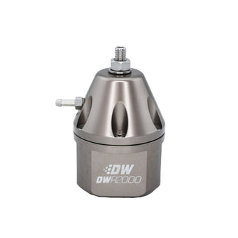 compare product DeatschWerks DWR2000 Adjustable Fuel Pressure Regulator - Titanium