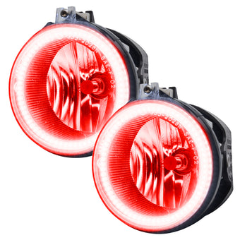 compare product Oracle Dodge Challenger 08-14 LED Waterproof Fog Halo Kit - Red
