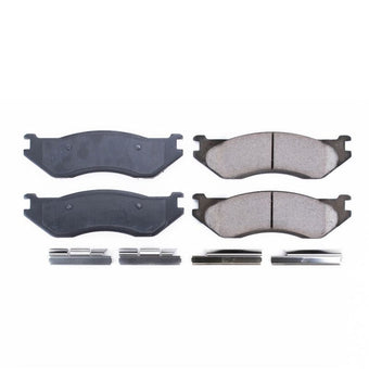 compare product Power Stop 1998 Dodge B1500 Front Z17 Evolution Ceramic Brake Pads w/Hardware