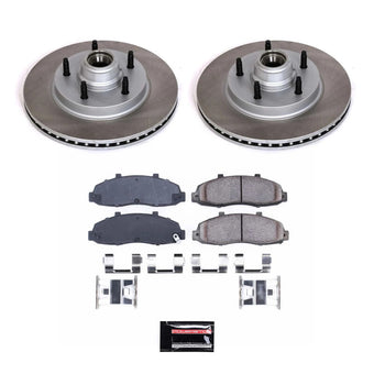 compare product Power Stop 2004 Ford F-150 Heritage Front Semi-Coated Rotor Kit