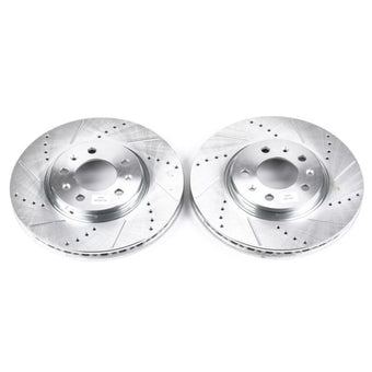 compare product Power Stop 06-09 Pontiac Solstice Front Evolution Drilled & Slotted Rotors - Pair