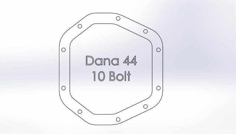 aFe Diff Cover 97 - 18 Jeep Wrangler (TJ/JK) ONLY Dana 44 Axle Front or Rear (Pro Series) - My Store
