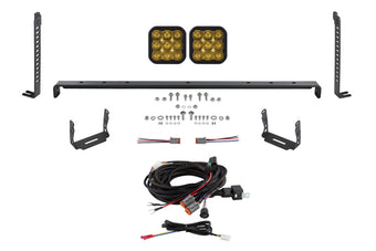compare product Diode Dynamics 14-23 Toyota 4Runner SS5 Stealth Grille LED 2-Pod Kit - Sport Yellow Driving