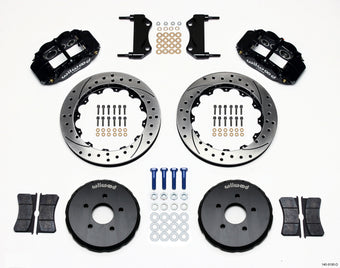 compare product Wilwood Narrow Superlite 6R Front Hat Kit 13.06in Drilled Nissan 350Z/Fiti G35