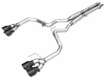 compare product AWE 2024 Ford Mustang Dark Horse S650 RWD Track Edition Cat-Back Exhaust w/ Quad Diamond Black Tips