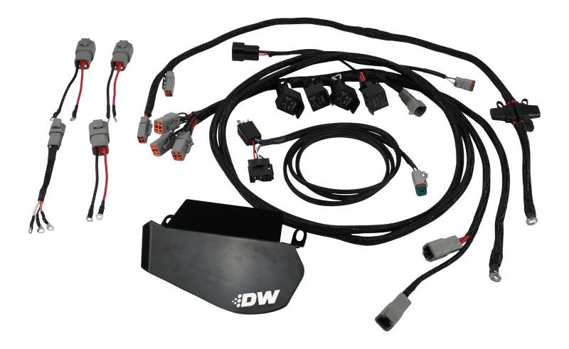DeatschWerks 09 - 24 Nissan GT - R R35 X3 Fuel Pump Module PNP Heavy Duty Hardwire Kit - My Store