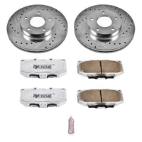 Power Stop 89 - 90 Nissan 300ZX Front Z26 Street Warrior Brake Kit - My Store