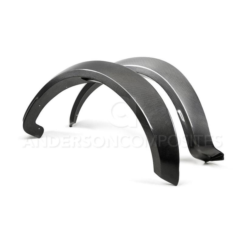 Anderson Composites 17 - 18 Ford Raptor Type Wide Fender Flares (Front) - My Store