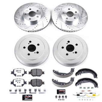 compare product Power Stop 01-05 Toyota Celica Front & Rear Z26 Street Brake Kit