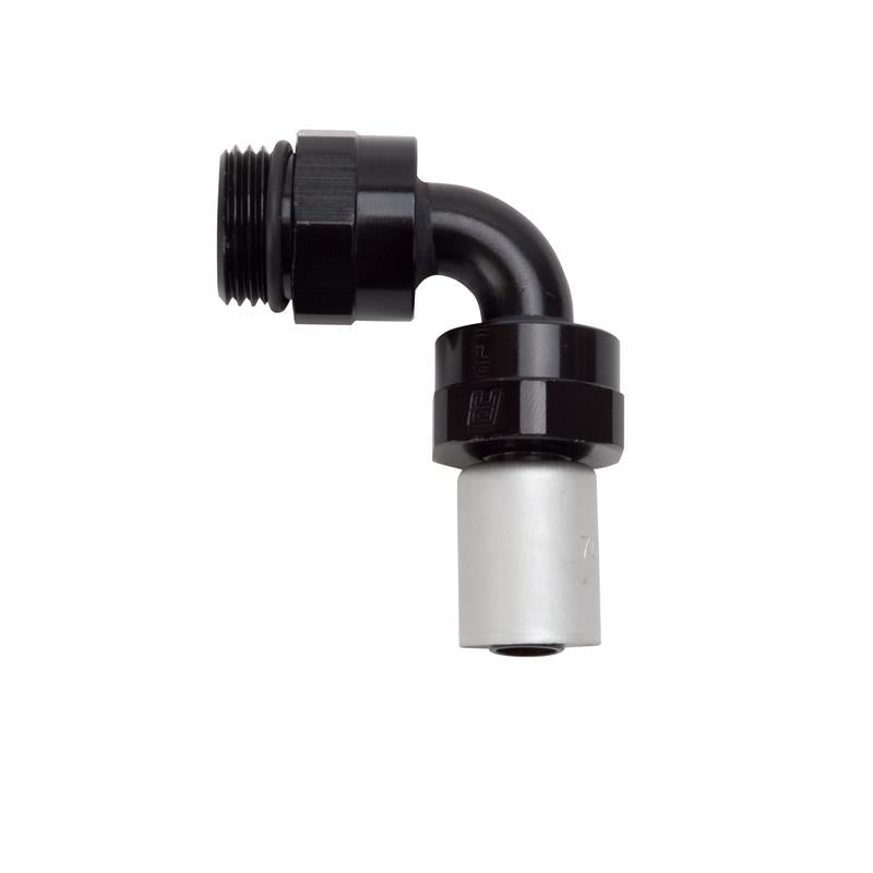 Russell Hose End Crimp On 10 Sae Port Male To - 8 Hose 90 Deg Swivel Blk Anodized - My Store