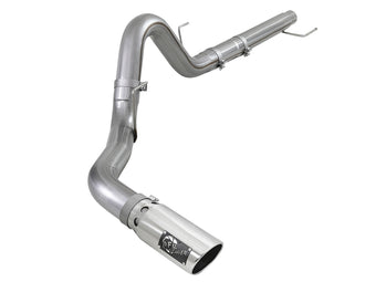 compare product aFe Large Bore-HD 4in 409 SS DPF-Back Exh 18-19 Ford F-150 V6-3.0L (td) w/ Polished Tip