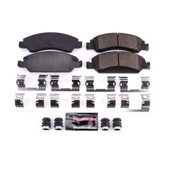compare product Power Stop 2008 Chevrolet Avalanche Front Z23 Evolution Sport Brake Pads w/Hardware