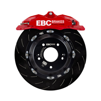 compare product EBC Racing 13-19 Volkswagen Golf GTI Red 6 Piston Apollo Calipers 355mm Rotors Front Big Brake Kit