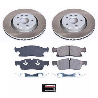 compare product Power Stop 11-12 Jeep Grand Cherokee Front Semi-Coated Rotor Kit