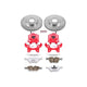 Power Stop 95 - 99 BMW M3 Front Z26 Street Warrior Brake Kit w/Calipers - My Store